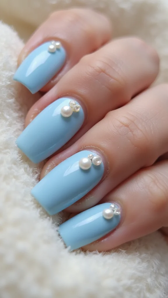 21 Stunning Elegant Nail Styles You’ll Want to Show Off Immediately! - 9. Pearl Accents 1