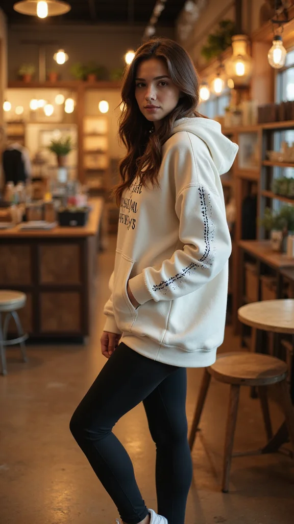 22 Curvy Casual Styles That Celebrate Every Curve - 17. Oversized Hoodies 1