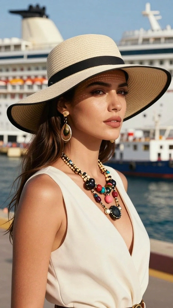 22 Stylish Travel Attire Hacks That Will Transform Your Travel Looks Instantly! - 17. Pack a Travel-Friendly Hat 1