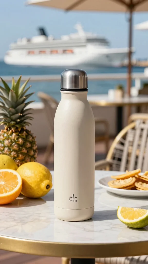 22 Stylish Travel Attire Hacks That Will Transform Your Travel Looks Instantly! - 20. Bring a Reusable Water Bottle 1