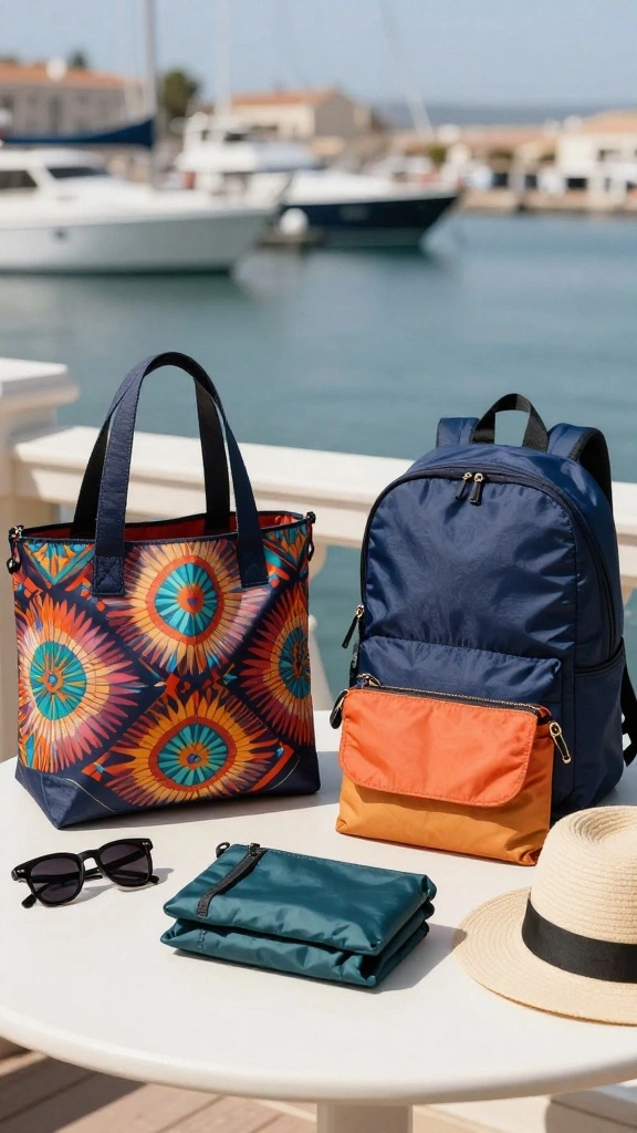 22 Stylish Travel Attire Hacks That Will Transform Your Travel Looks Instantly! - 6. Select Lightweight & Foldable Bags 1