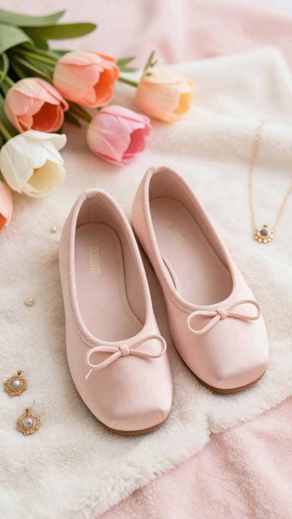 22 Trendy Travel Shoes That Are Taking the Fashion World by Storm! - 9. Cute and Comfy Ballerina Flats 1