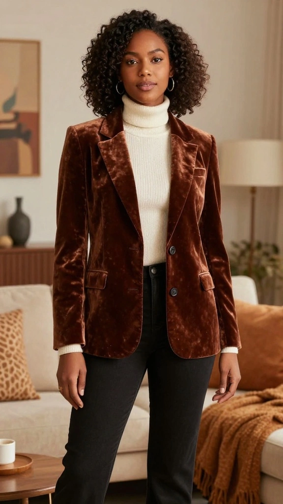 24 Autumn Outfits That Will Elevate Your Layering Game to a Whole New Level! - 17. Layering with Unique Textiles 1