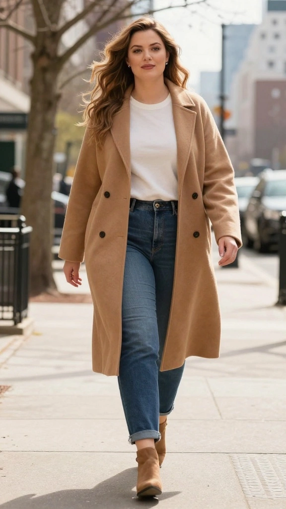 24 Urban Errands Wear Looks That Will Turn Heads on the Street! - 10. Layered Look with a Long Coat 1