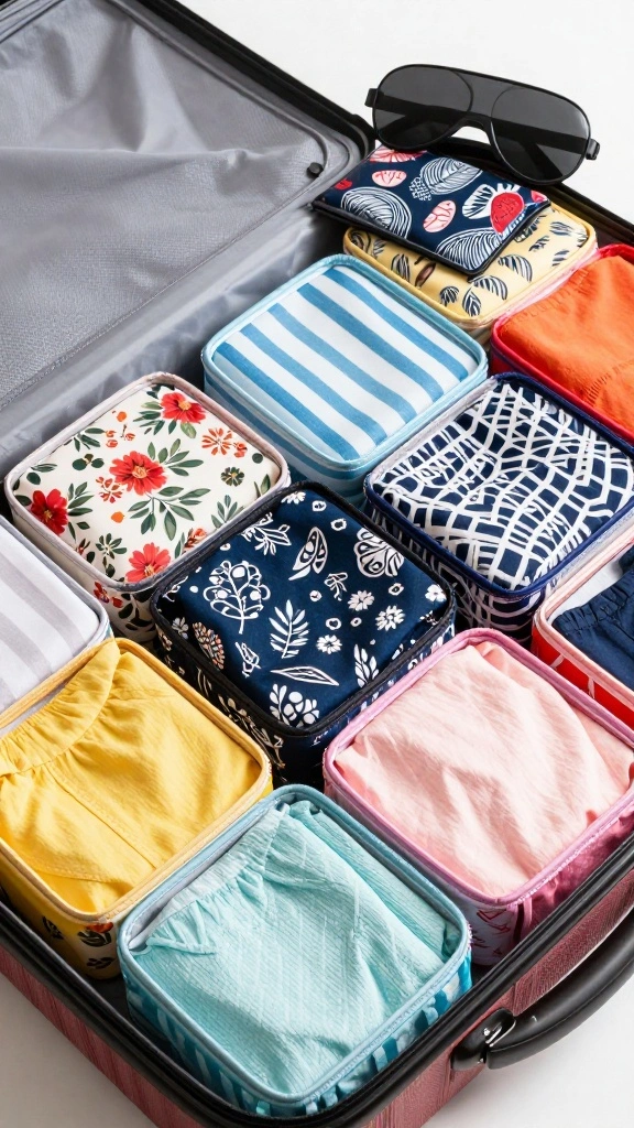 25 Practical Travel Accessories That Don't Compromise on Style! - 1. Stylish Packing Cubes 1