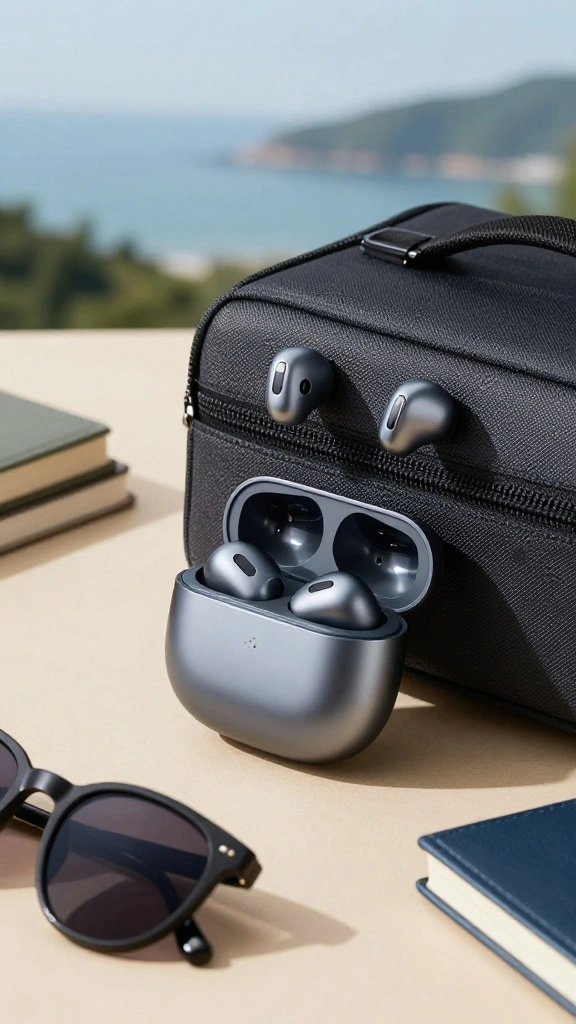 25 Practical Travel Accessories That Don't Compromise on Style! - 17. Wireless Earbuds 1