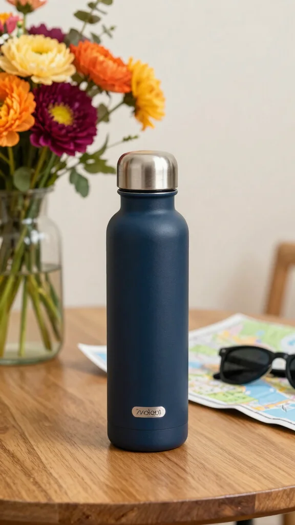 25 Practical Travel Accessories That Don't Compromise on Style! - 19. Travel-Safe Water Bottle 1