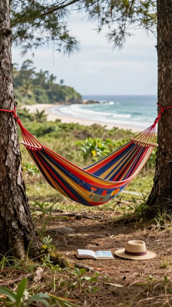 25 Practical Travel Accessories That Don't Compromise on Style! - 20. Foldable Travel Hammock 1