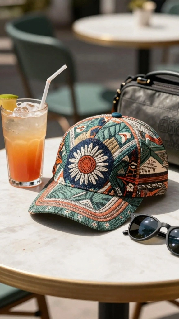 25 Practical Travel Accessories That Don't Compromise on Style! - 22. Chic Travel Cap 1