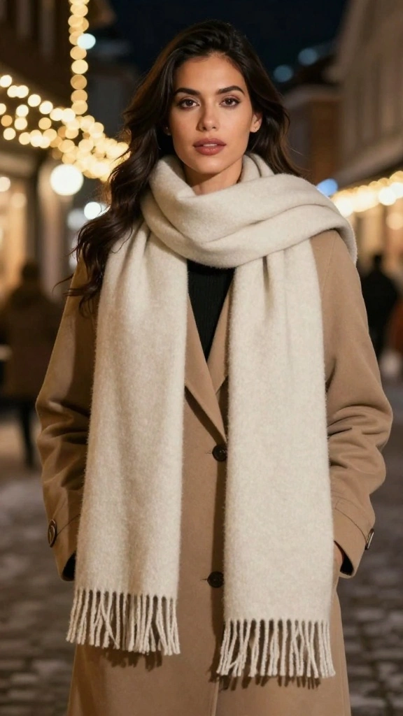 25 Stylish Scarves That Will Instantly Upgrade Your Winter Outfit Game! - 13. The Classic Straight Scarf 1