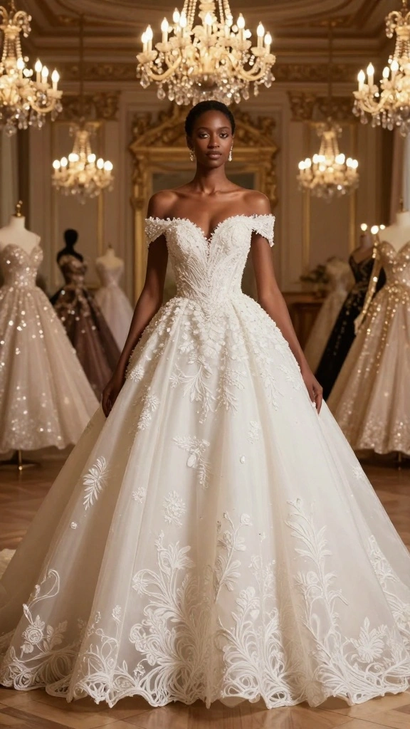 28 Complementing Shapes for All Body Types That Transform Your Everyday Look! - 12. Ball Gown Dresses: Royalty at Heart 1