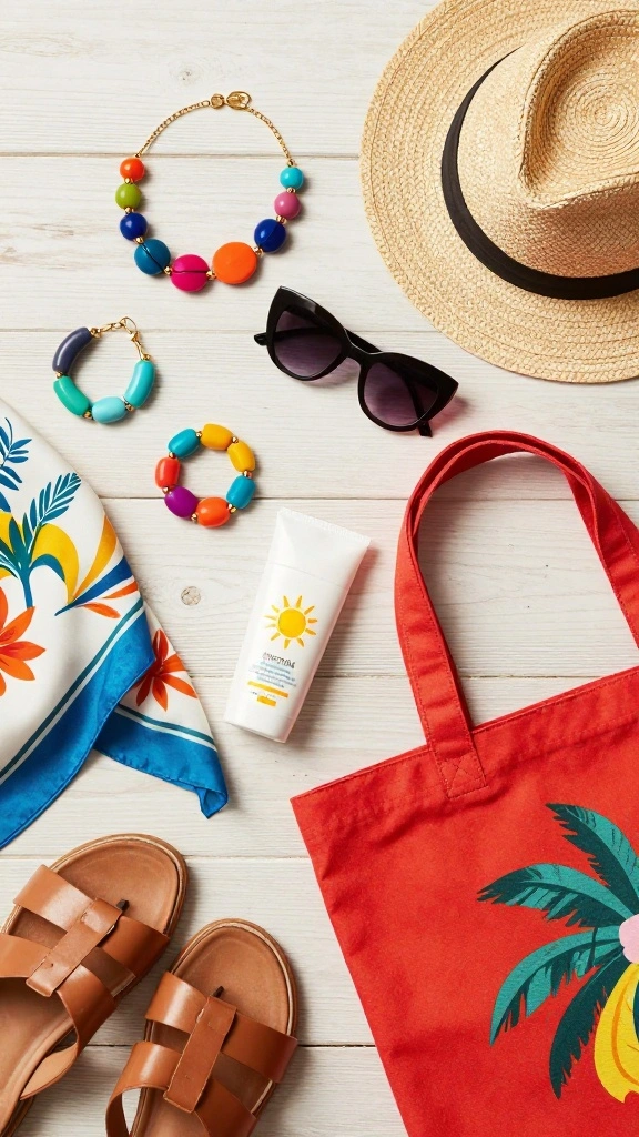 7 Casual Summer Fashion Tips for Moms That Will Elevate Your Wardrobe! - 3. Add Statement Accessories 1