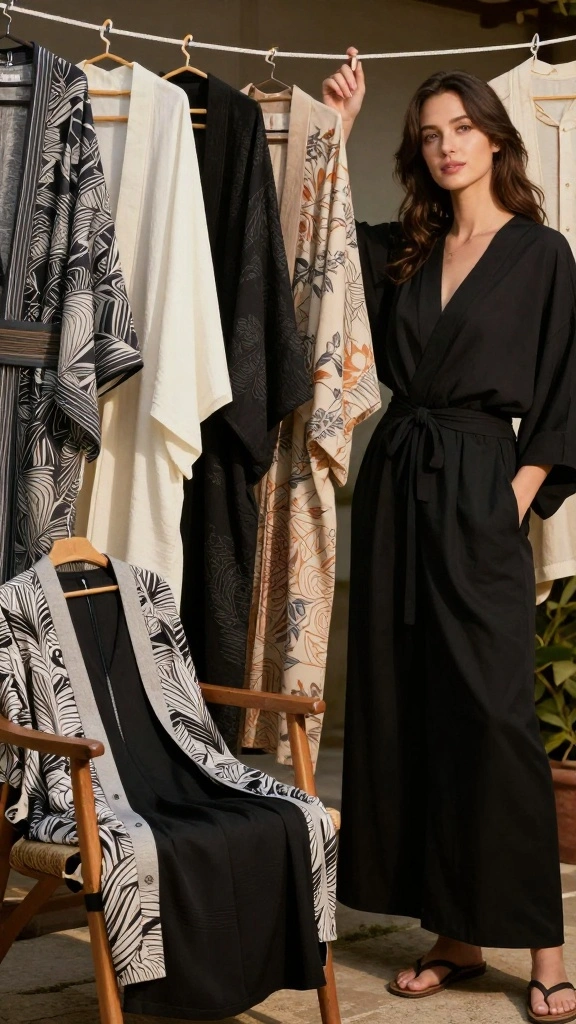 7 Casual Summer Fashion Tips for Moms That Will Elevate Your Wardrobe! - 6. Layer Lightly with Kimonos and Cardigans 1