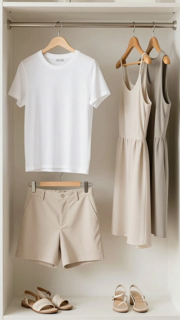 7 Casual Summer Fashion Tips for Moms That Will Elevate Your Wardrobe! - 7. Keep it Minimal with the Right Essentials 1
