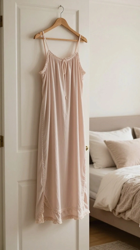 9 Cozy Nursing Loungewear Outfits You’ll Want to Wear All Day Long! - 9. Relaxed Nightgown 1