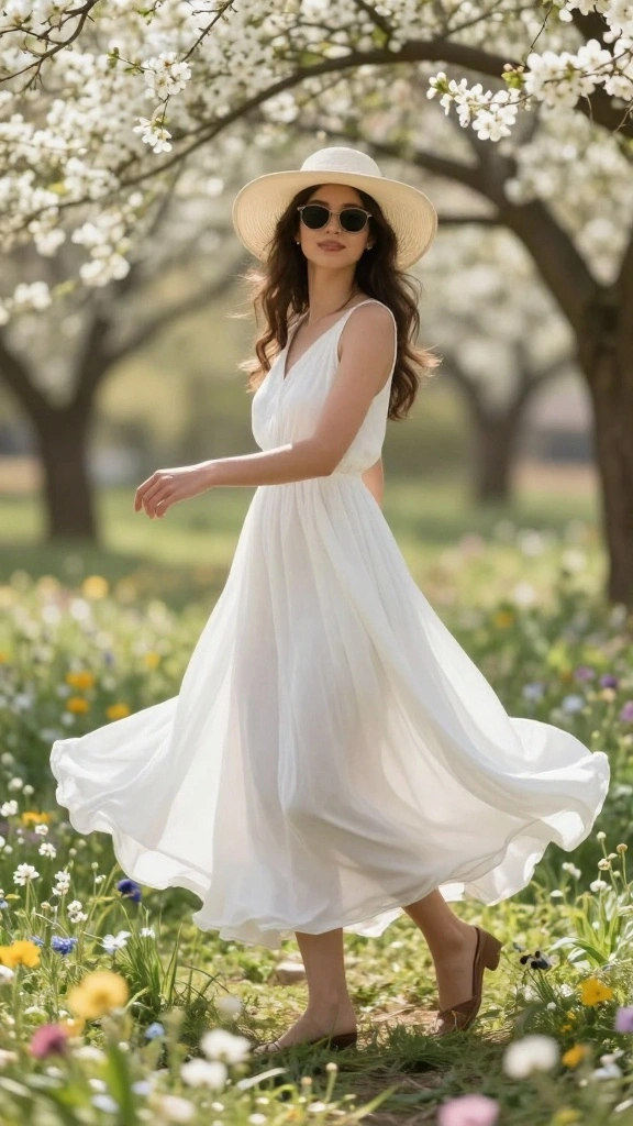 Can You Wear White as a Guest? 15 Stunning Looks to Try! - 3. Flowy Maxi Dress 1