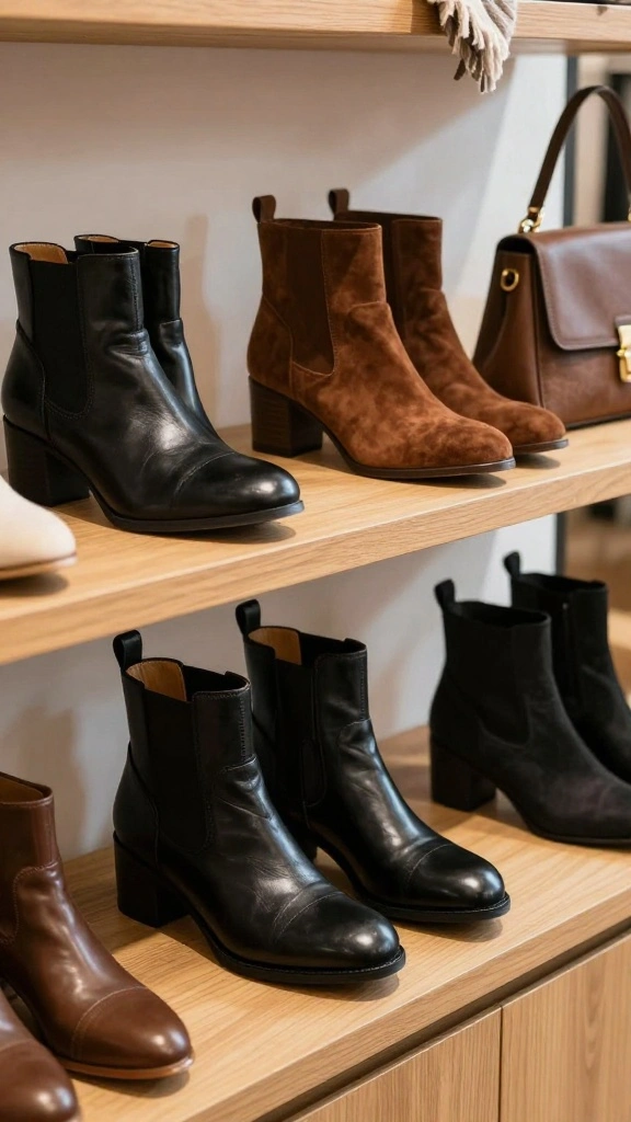 Create the Perfect Capsule Wardrobe with These 10 Transitional Pieces! - 3. Stylish Ankle Boots 1