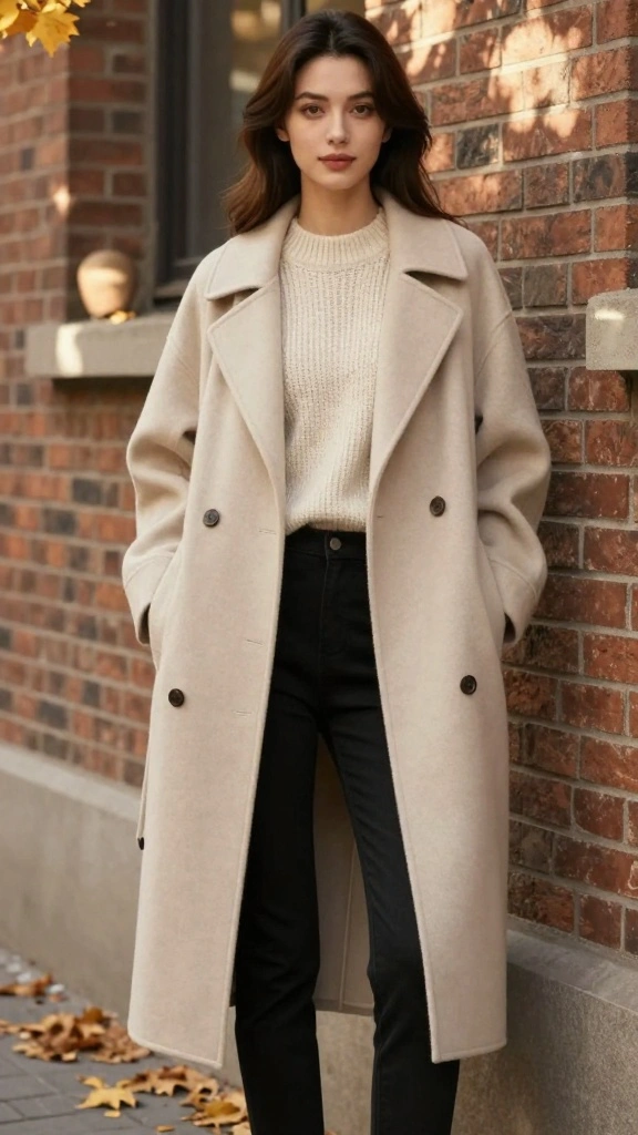 Discover the Top 16 Scandinavian Layering Trends You Need to Try Now! - 1. Oversized Outerwear 1
