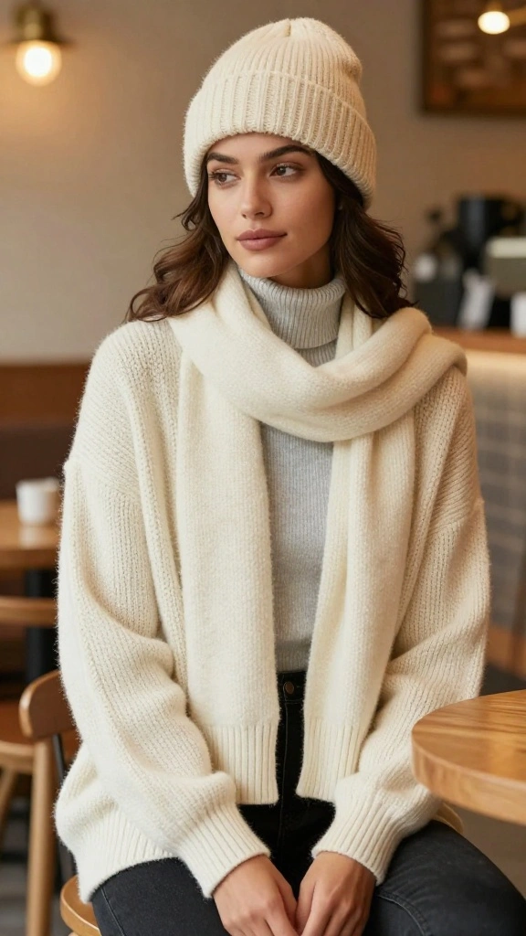 Discover the Top 16 Scandinavian Layering Trends You Need to Try Now! - 2. Layered Knitwear 1