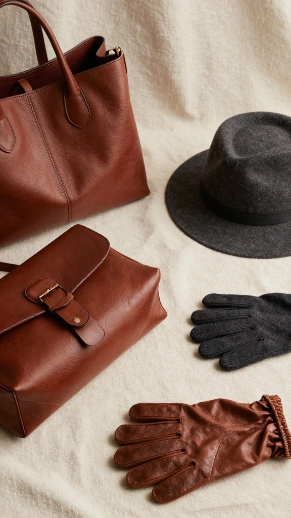 Discover the Top 16 Scandinavian Layering Trends You Need to Try Now! - 9. Textured Accessories 1