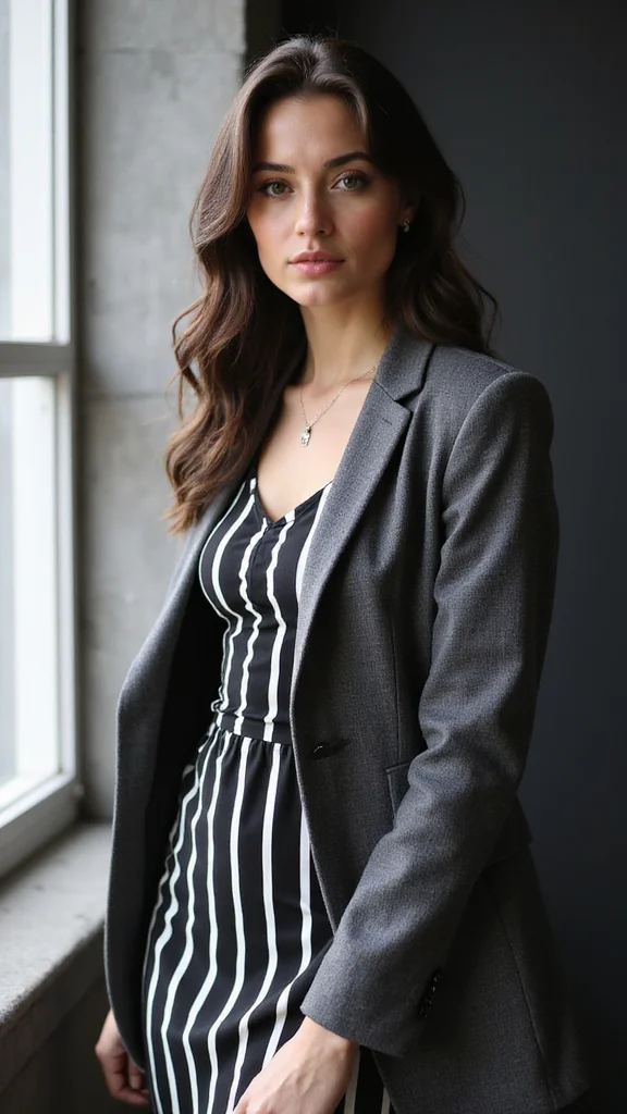 Embrace the Seasons: 17 Color Palette Inspirations for Every Fashionista! - 16. Classic Monochrome: Black, White, and Gray 1