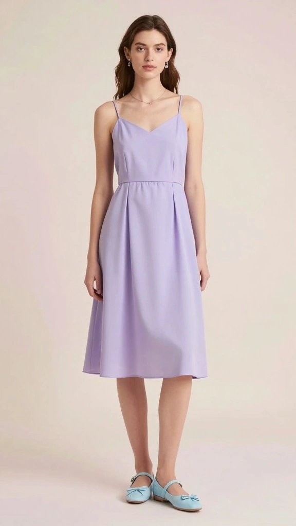 Embrace the Seasons: 17 Color Palette Inspirations for Every Fashionista! - 17. Vibrant Pastels: Soft Lavender and Baby Blue 1