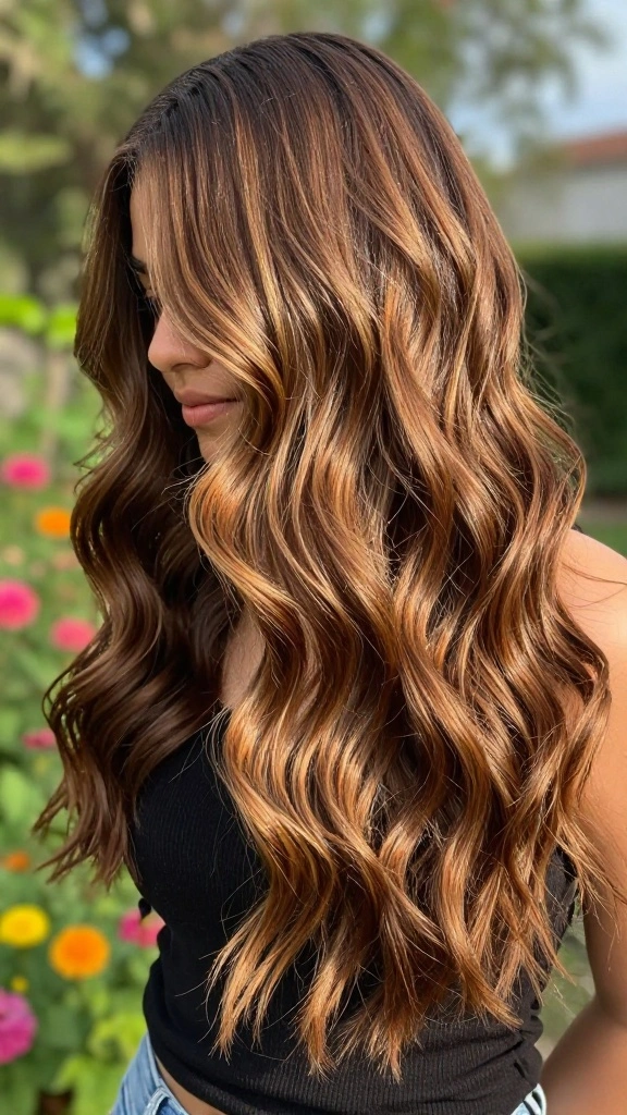 Explore 2026's Most 16 Unique Hair Color Inspirations (Wait Until You See #3!) - 1. Warm Brown with Caramel Highlights 1