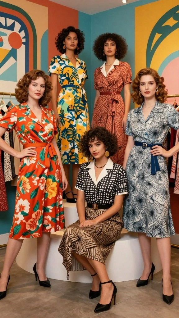 Fashion Forecast: 18 Trendy 2026 Styles That Will Make You the Talk of the Town! - 6. Retro Prints 1