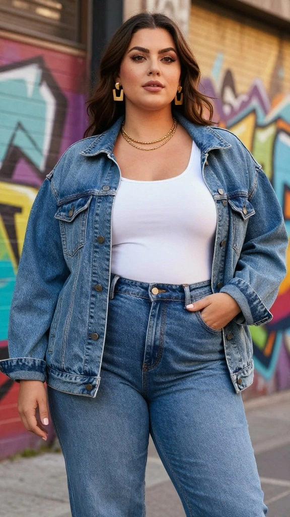 Layer Like a Pro: 17 Techniques for Plus Size Style That'll Change Your Wardrobe! - 1. Mastering the Art of Oversized Outerwear 1