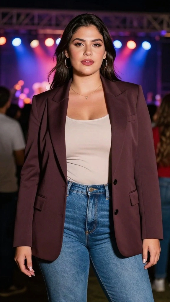 Layer Like a Pro: 17 Techniques for Plus Size Style That'll Change Your Wardrobe! - 11. Balance Out with Tailored Pieces 1