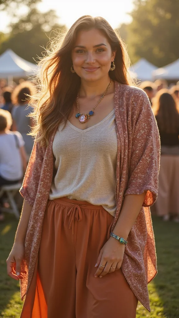 Layer Like a Pro: 17 Techniques for Plus Size Style That'll Change Your Wardrobe! - 16. Light Layers for Warm Weather 1