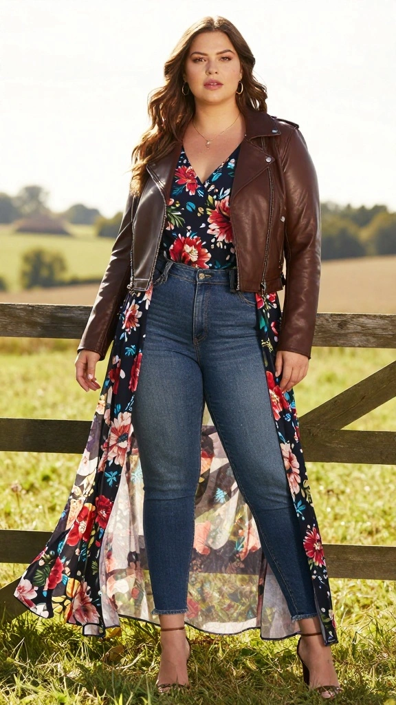 Layer Like a Pro: 17 Techniques for Plus Size Style That'll Change Your Wardrobe! - 2. Play with Lengths 1