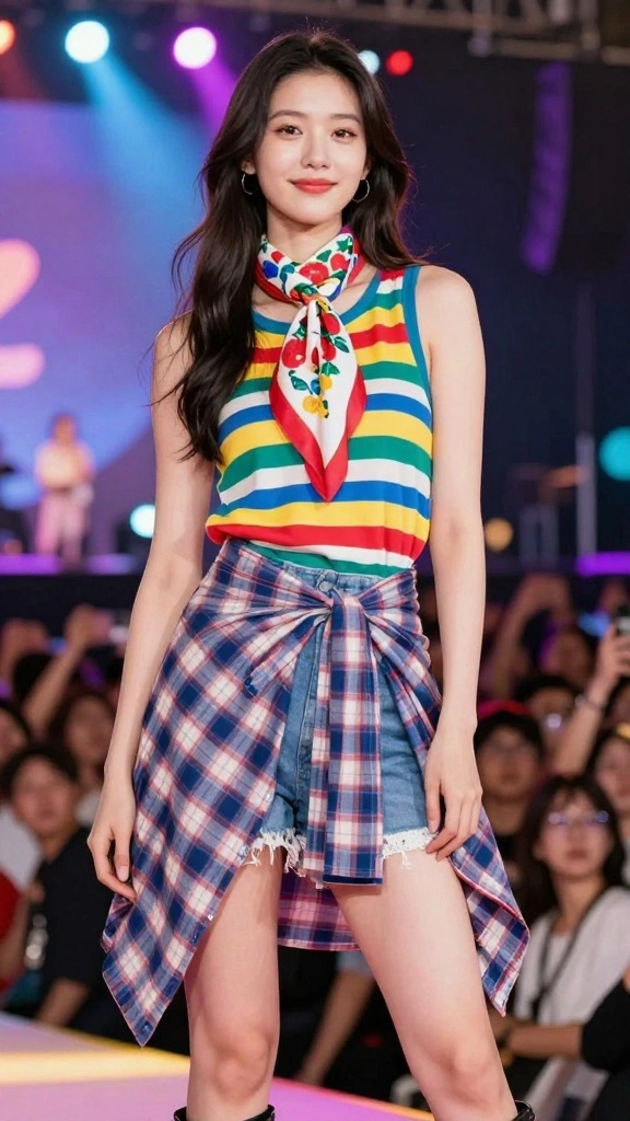 Layer Like a Pro: 17 Techniques for Plus Size Style That'll Change Your Wardrobe! - 3. Combining Patterns for Bold Statements 1