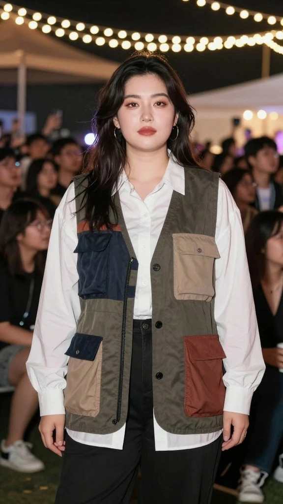 Layer Like a Pro: 17 Techniques for Plus Size Style That'll Change Your Wardrobe! - 6. Layer with Vests 1