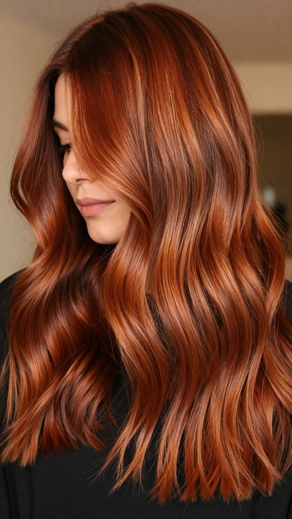 Refresh Your Look: 18 Seasonal Hair Color Updates That Will Wow Everyone! - 5. Copper and Cinnamon Spice Fusion 1