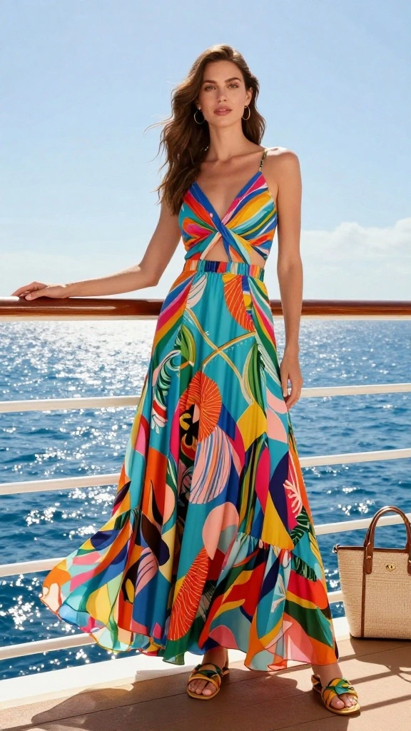 Summer Cruise Outfit Ideas That Will Keep You Cool and Chic! - 4. Playful Skirts 1