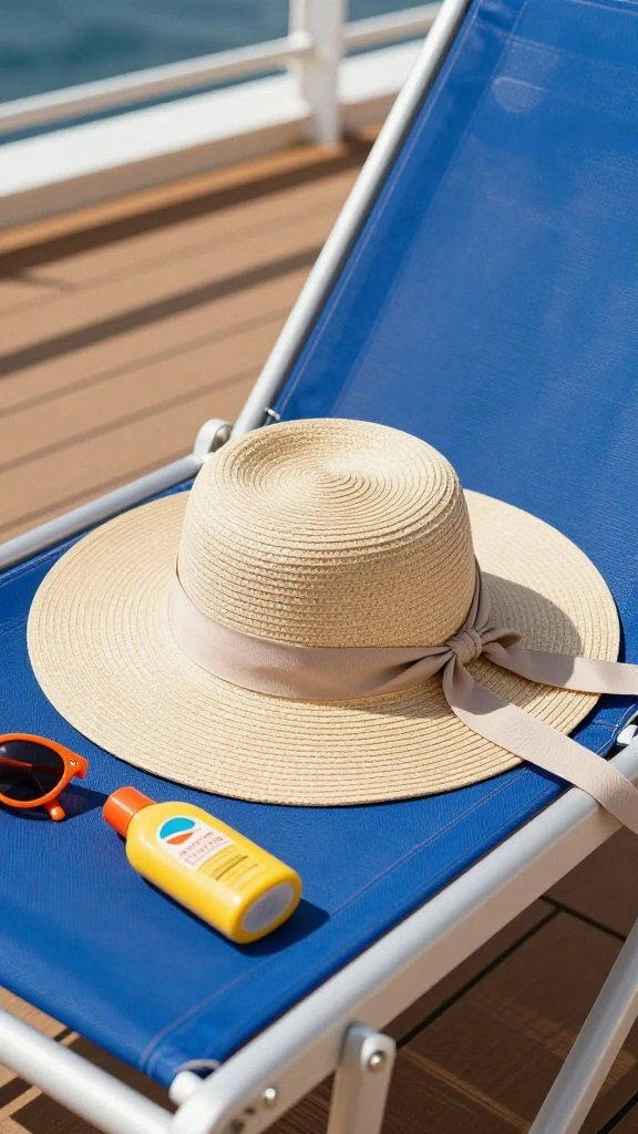Summer Cruise Outfit Ideas That Will Keep You Cool and Chic! - 8. Trendy Sun Hat 1