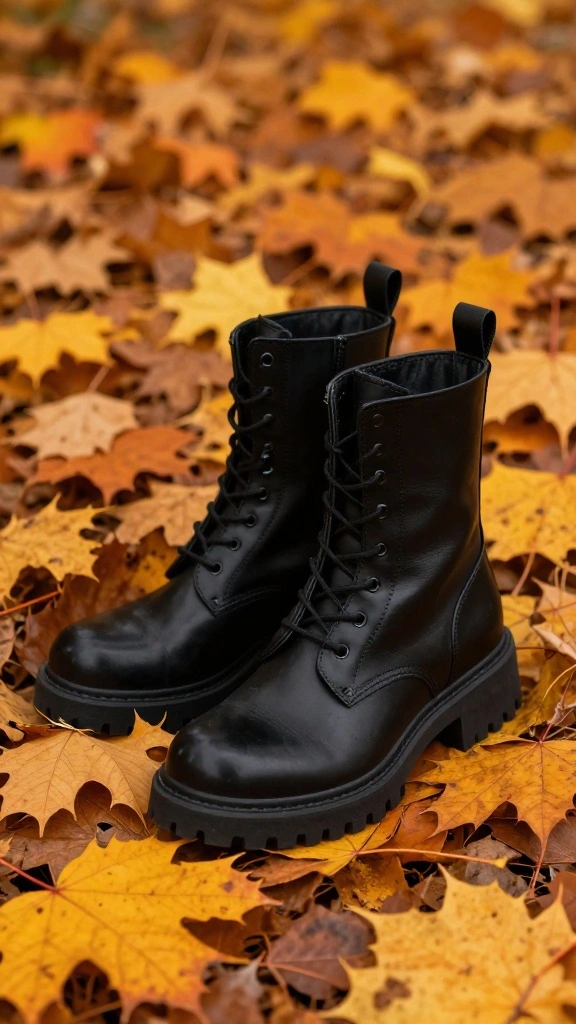 The Ultimate Guide to Autumn Accessories: 21 Styles You Must Try This Fall! - 5. Chunky Boots 1