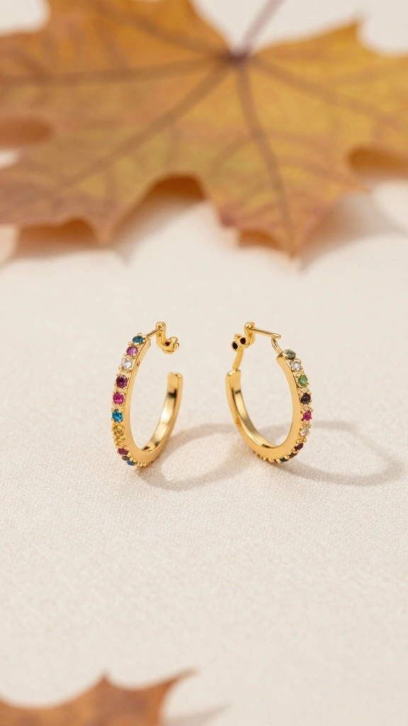 The Ultimate Guide to Autumn Accessories: 21 Styles You Must Try This Fall! - 8. Elegant Earrings 1