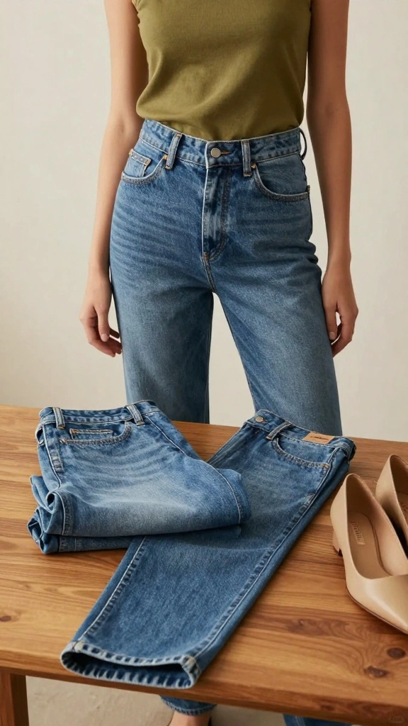 Unlock Your Style: 14 Wardrobe Essentials That Boost Confidence Instantly! - 3. Classic Denim Jeans 1