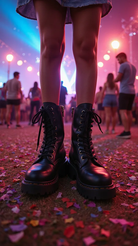 Unlock the 25 Secrets to Stunning Vintage-Inspired Festival Looks (You Won't Believe #5!) - 6. Chunky Footwear 1