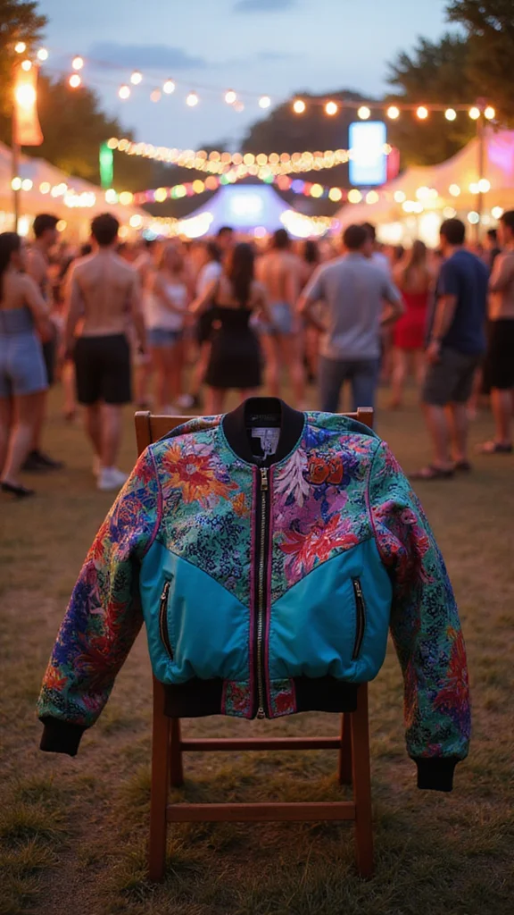 Unlock the 25 Secrets to Stunning Vintage-Inspired Festival Looks (You Won't Believe #5!) - 7. Vibrant Outerwear 1