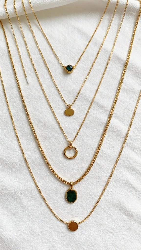 Unlock the Secrets of Confident Dressing After 40: 21 Must-Have Styles! - 10. Layered Necklaces 1