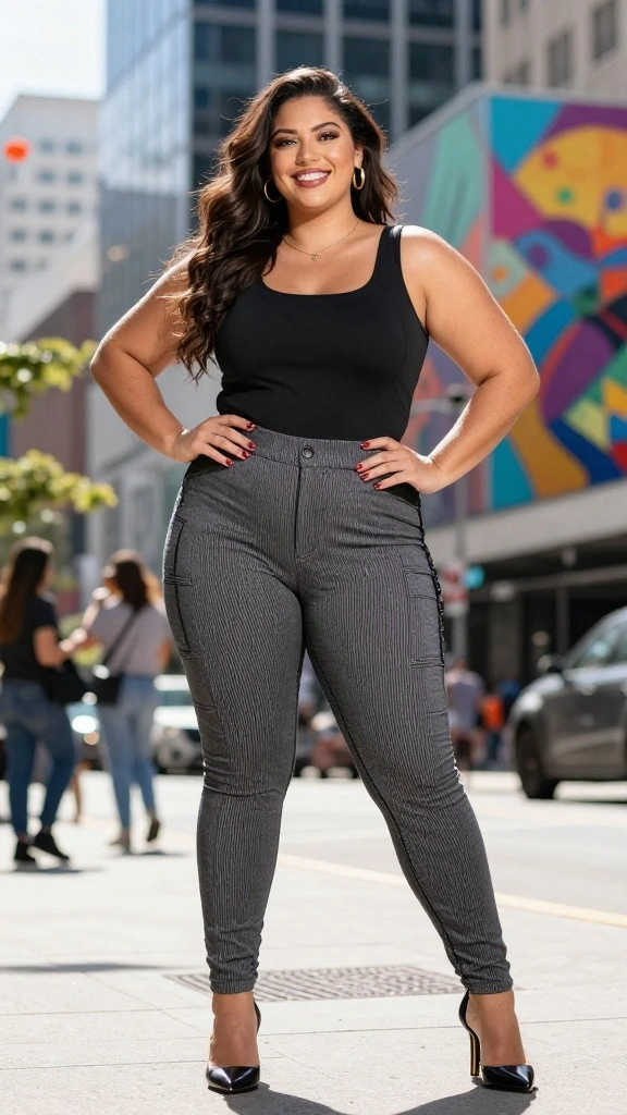 What to Wear to Look Taller: Plus Size Style Guide (Pro Tips Inside) - 10. Confidence is Key 1
