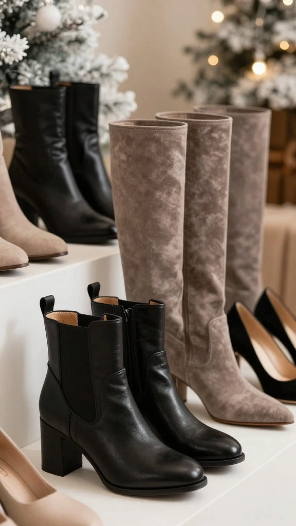What to Wear to a Winter Dinner Party: Dressy Outfits That Won’t Freeze You - 9. Stylish Footwear for the Season 1