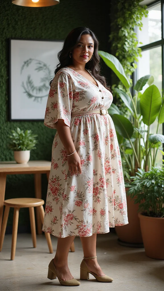 15 Work Summer Outfits That Will Elevate Your Capsule Wardrobe Game (Watch Out for #11!) - 2. Breezy Midi Dress 1