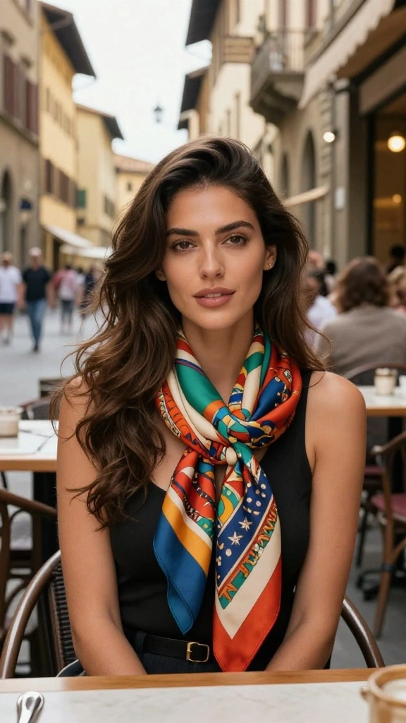 19 Effortless Spring Travel Capsule Wardrobe Ideas for Italy You’ll Wish You Knew Sooner! - 6. Essential Scarf 1